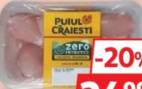 Puiul Craiesti Pulpe de pui superioare dezosate fără piele, zero antibiotice