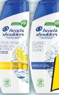 Head&Shoulders Șampon Citrus/Classic/Menthol/Deep Hydration 250ml