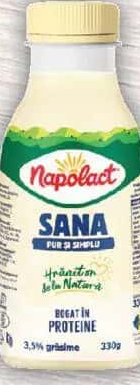 Napolact Sana 3,5% grăsime 330g