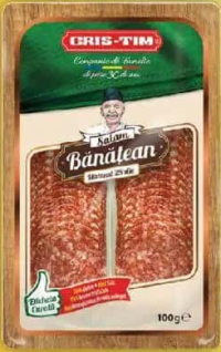 Cris-Tim Salam Bănățean, feliat, 100g