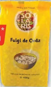 Solaris Fulgi de ovăz, 400g