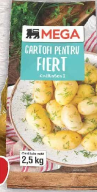 Mega Cartofi pentru fiert 2.5kg România