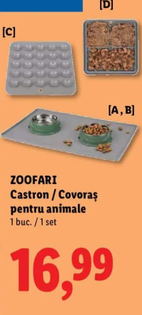 ZOOFARI Castron / Covoraș pentru animale
