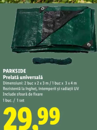 PARKSIDE Prelată universală