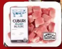 Cuburi din pulpă de porc 600 g