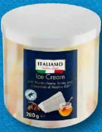 ITALIAMO Înghețată ricotta, miere și ciocolată de Modica 280 g