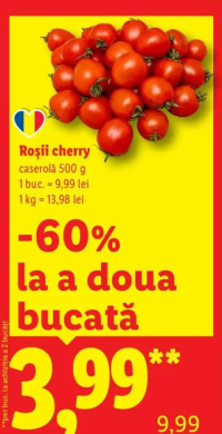 Roșii cherry caserolă 500 g
