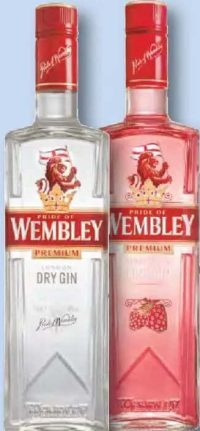 WEMBLEY Dry Gin / Pink Gin 0,7 L