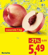 Nectarine caserolă 1 kg