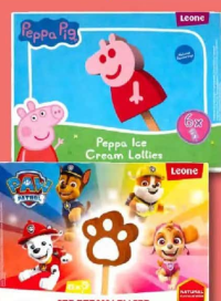 Leone Înghețată Paw Patrol / Peppa Pig 6 x 60 ml