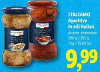 ITALIAMO Aperitive în stil italian diverse sortimente 280 g / 285 g