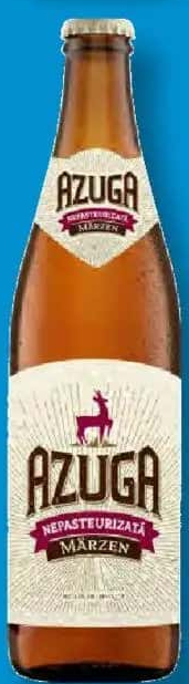AZUGA Bere nefiltrată / nepasteurizată 0.5 L