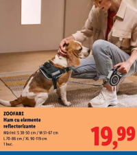 ZOOFARI Ham cu elemente reflectorizante