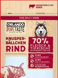 Orlando Pure Taste Gustări pentru căței 120 g