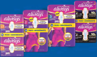 Always Platinum Absorbante mărimea 1 / 2 / 3 / 4 10/12/14/16 buc.
