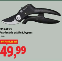 FISKARKS Foarfecă de grădină, bypass