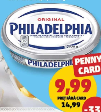 Philadelphia Cremă de brânză simplă 200 g