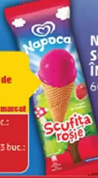 Napoca Scufița Roșie Înghețată 60 g