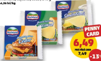 Hochland Brânză topită felii smântână/cașcaval/cedar 140 g
