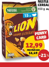 NESTLÉ CEREALE LION 450 g