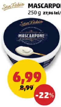SAN FABIO MASCARPONE 250 g