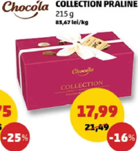CHOCOLA COLLECTION PRALINE 215 g