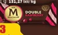 Magnum Double Înghețată Zmeură 71 g