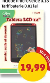 REINY TABLETĂ LCD 12"