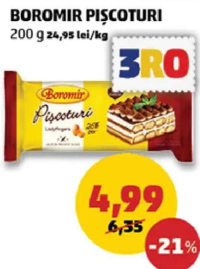 BOROMIR PIȘCOTURI 200 g