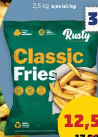 Rusty Cartofi Congelați 2.5 kg