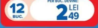 Azuga Apă minerală plată 2 L 12 buc