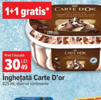Carrefour Sensation Înghețată Sundae cu vanilie, ciocolată și alune 360 ml