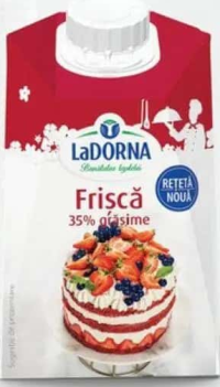 LaDorna Smântână UHT pentru frișcă 35% grăsime 500 ml