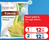 Edenia Fasole galbenă întreagă 1 kg 2 buc