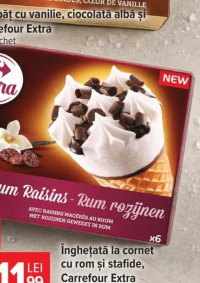 Simplu Înghețată cu aromă de iaurt și sos de vișine 1000ml
