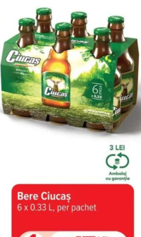 Ciucaș Bere 6 x 0.33 L
