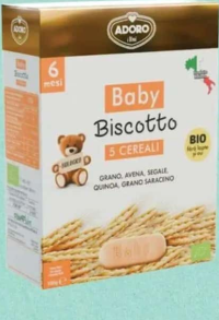 Biscuți cu 5 cereale, Adoro Bimbi 100 g