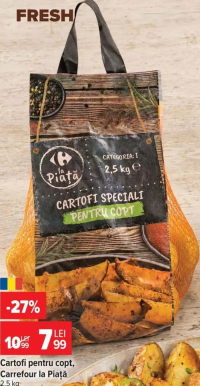 Carrefour la Piață Cartofi pentru copt 2.5 kg