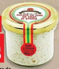 Gastronatura Salată cu icre de crap și știucă 100 g