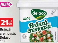 Delaco Brânză cremoasă 400 g