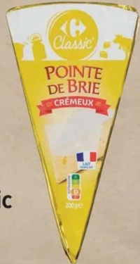 Carrefour Classic Brânză Brie 60% grăsime 200g