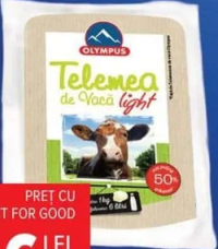 Olympus Telemea light de vacă 150 g