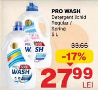 PRO WASH Detergent lichid Regular / Spring 5 L
