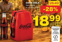 COCA-COLA Zero sticlă 4 x 0.33 L SGR