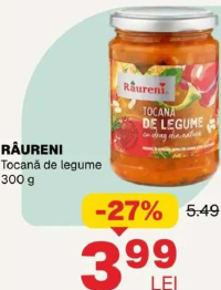 Râureni Tocană de legume 300 g