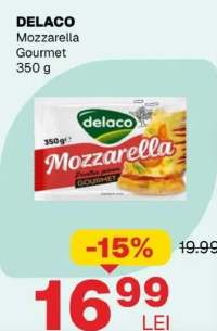 DELACO Mozzarella Gourmet 350 g