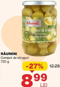 Râureni Compot de struguri 720 g