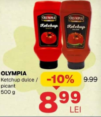 OLYMPIA Ketchup dulce / picant 500 g