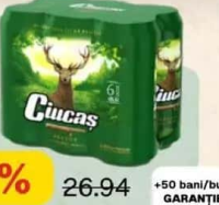 CIUCAȘ Bere doză 6 x 0.5 L SGR