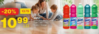 ASEVI Detergent pentru pardoseli Cyan / Mio / Pet / Green / Orange 1 L